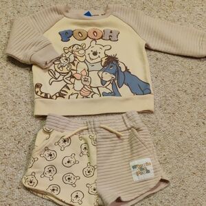 2T Pooh Bear Outfit
